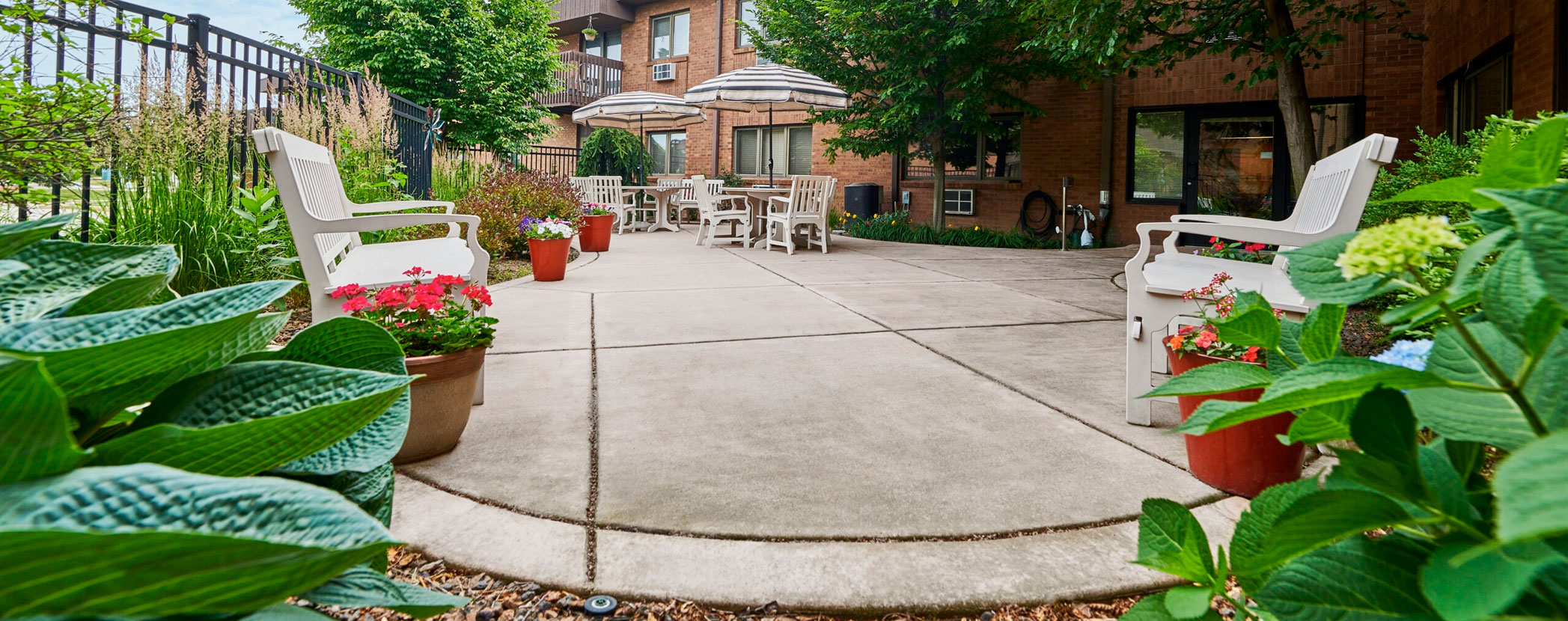 Beautiful Gardens at Clement Manor